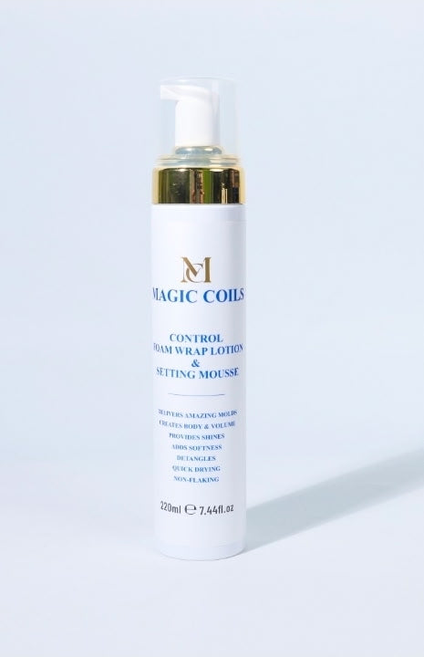 Control Foam Wrap Lotion & Setting Mousse